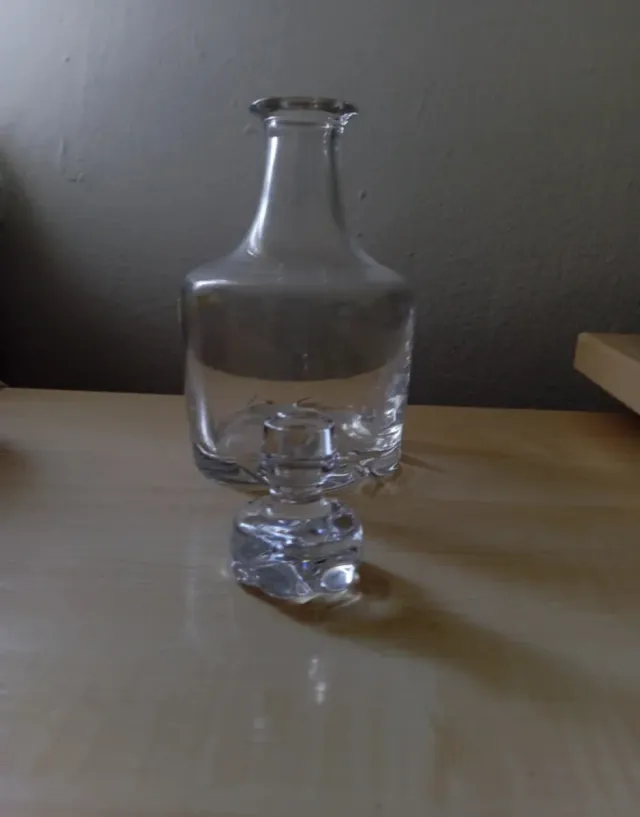 Botella de cristal con tapón