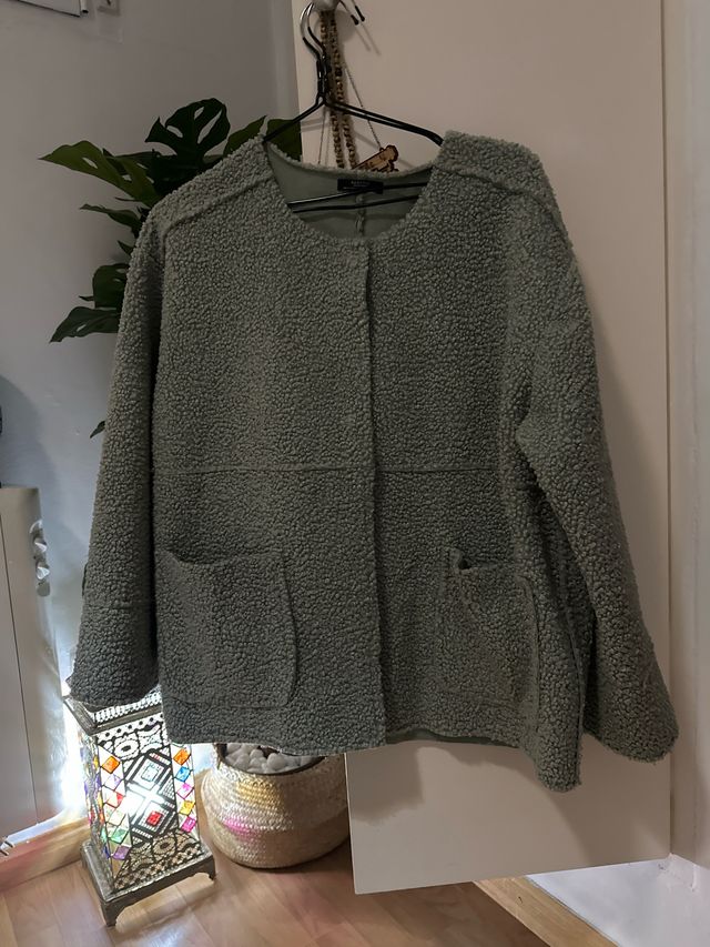 Chaqueta Parfois verde talla única