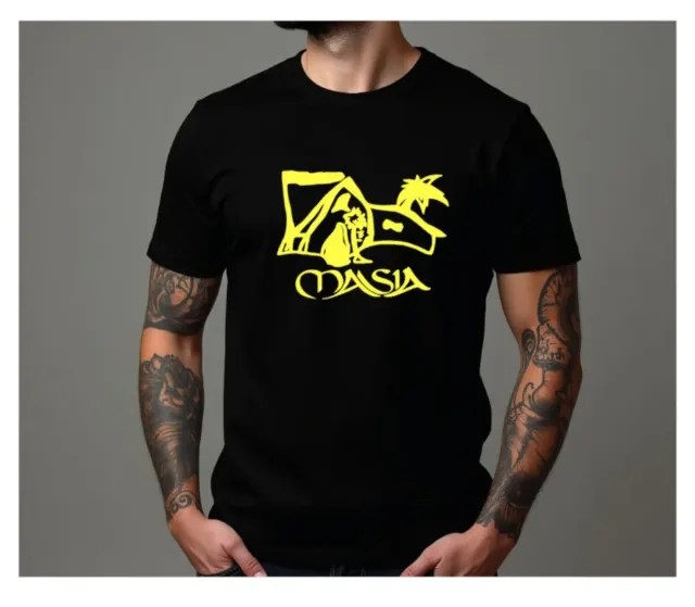 Camiseta Negra Masia