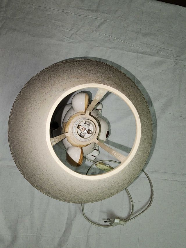 Lámpara infantil oso cerámica