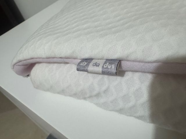 Saco capazo Dydados blanco y rosa