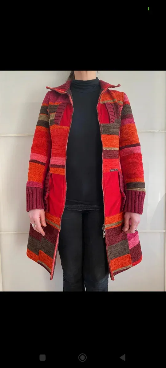 Abrigo Cheshire Patchwork Talla S