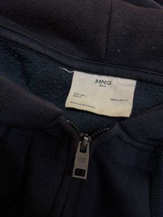 Sudadera cremallera Mango. Talla L - SOLO ENVÍO