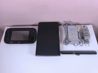 ‼️Wii U Con Gamepad +Cableado y sensor de movimien