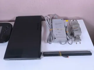 ‼️Wii U Con Gamepad +Cableado y sensor de movimien