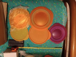 Set 3 Ciotole Pieghevoli Tupperware FLAT OUT