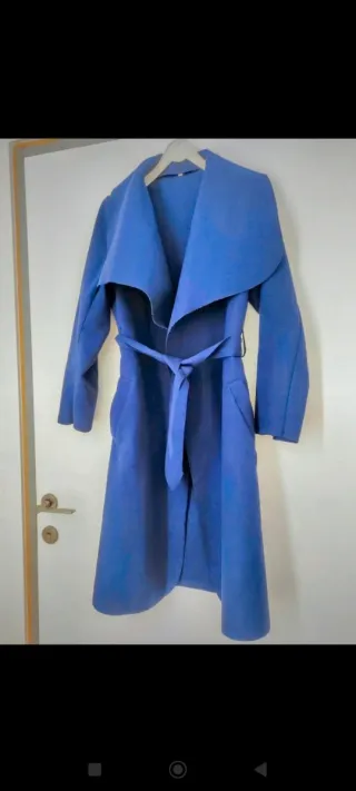 Sobretudo Azul Outono/Inverno