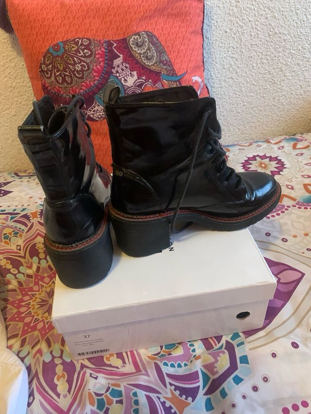 Botas negras talla 37