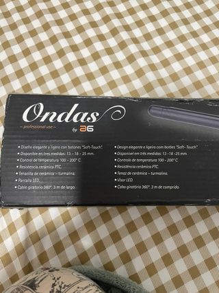 Tenacillas de pelo a6 Ondas