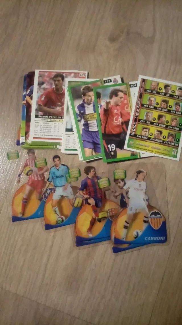 Cromos de fútbol