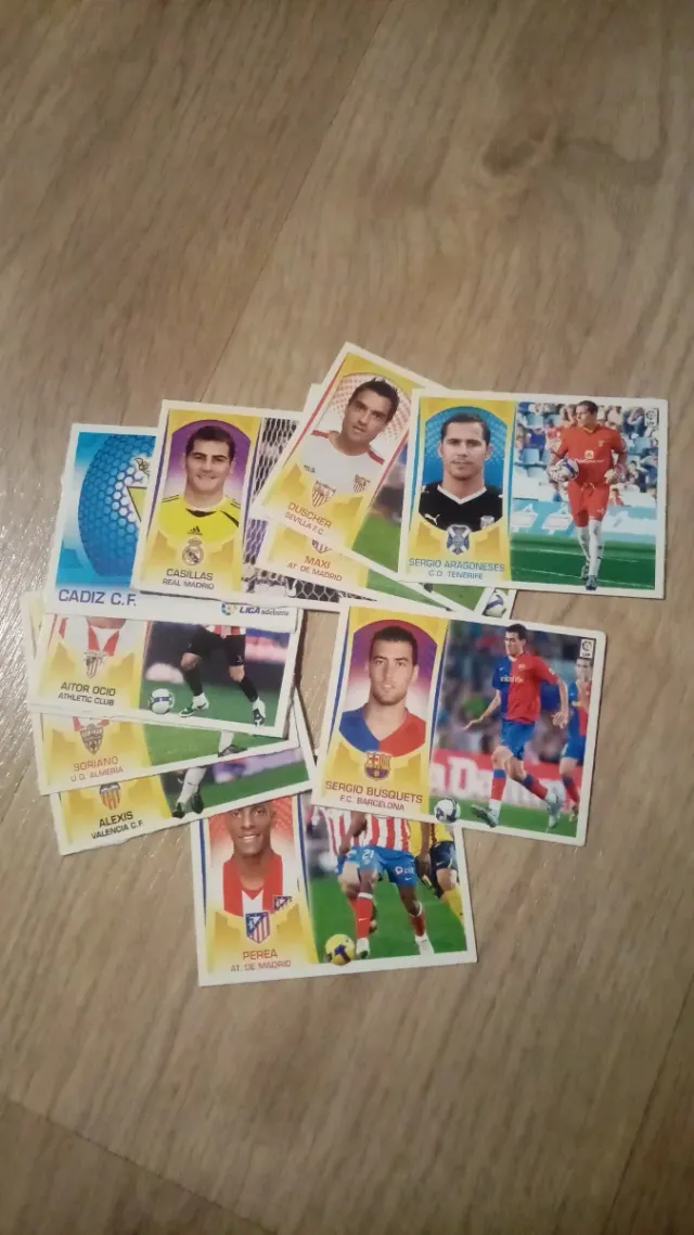 Cromos de fútbol