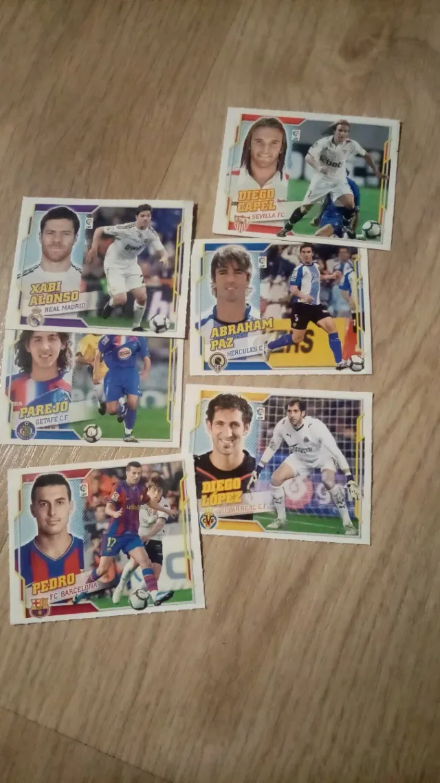 Cromos de fútbol
