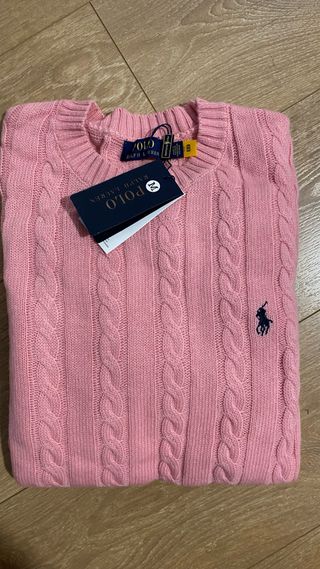 Jersey Polo Ralph Lauren Rosa Talla M