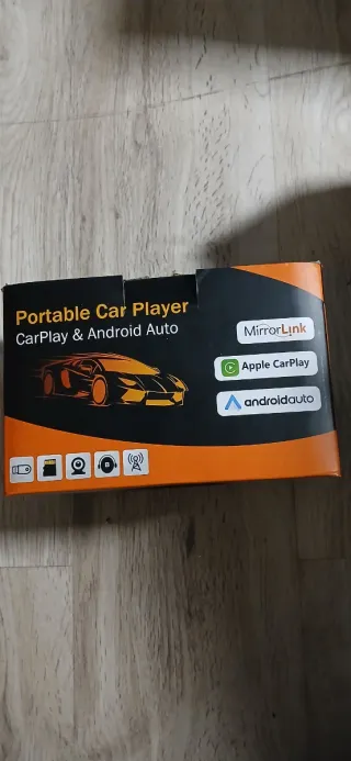 Reproductor Coche Portátil CarPlay Android Auto