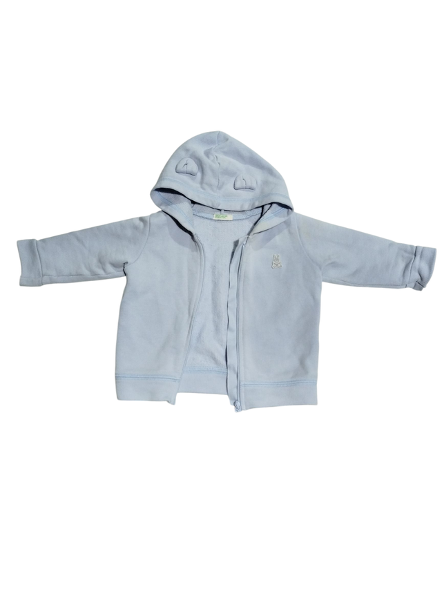 Sudadera Benetton bebé 0-6 meses