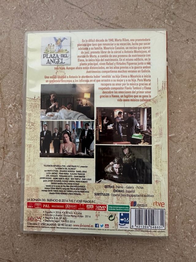 La Sonata del Silencio Serie DVD