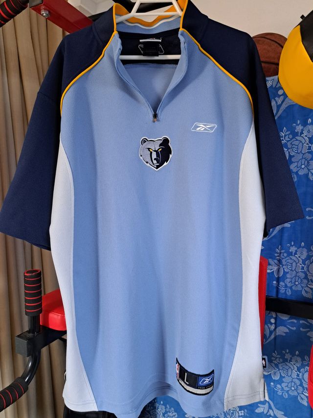 Camiseta NBA Grizzlies Polo Media Cremallera XL