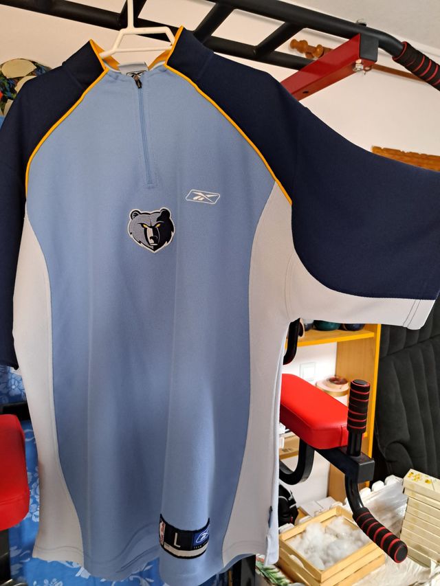 Camiseta NBA Grizzlies Polo Media Cremallera XL