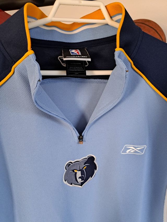 Camiseta NBA Grizzlies Polo Media Cremallera XL