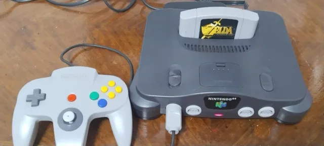 Nintendo 64 + Zelda Ocarina of Time