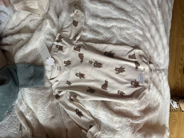 Body bebé estampado ositos