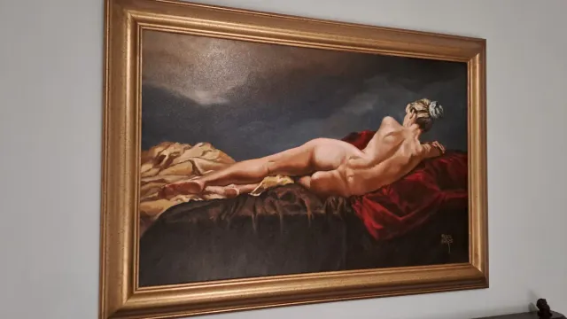 Arte catalán.Conjunto de cuadros Miquel Esparbé