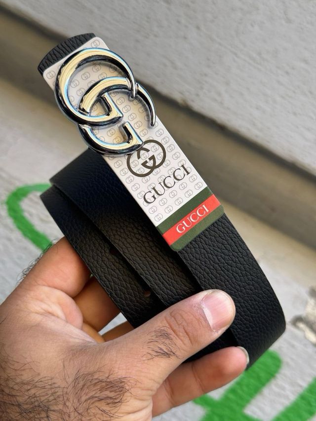 Cintura Pinko Nera con Fibbia Oro Uccelli