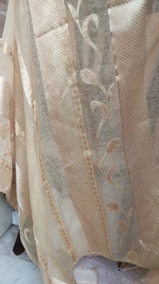 4 Tende eleganti color oro