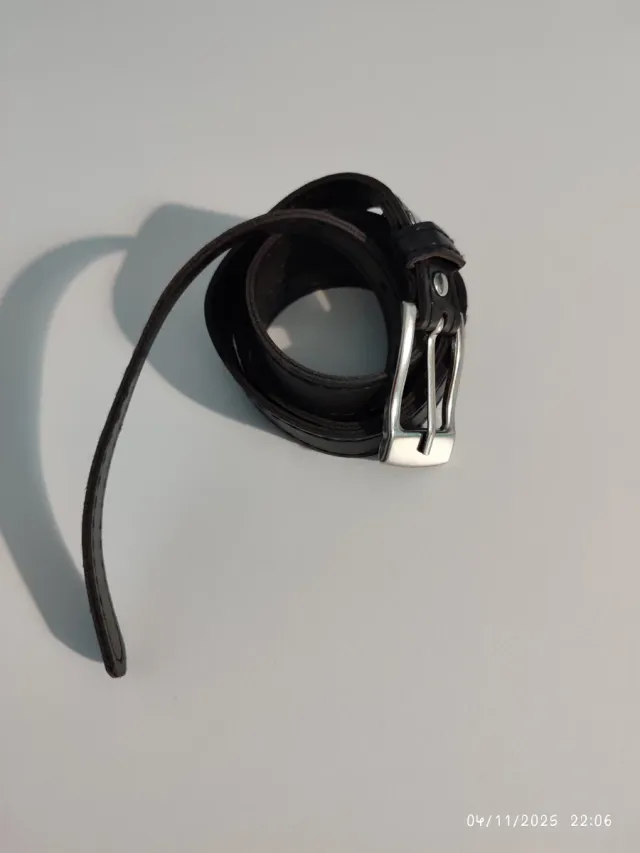 Cinturones mujer negro y beige