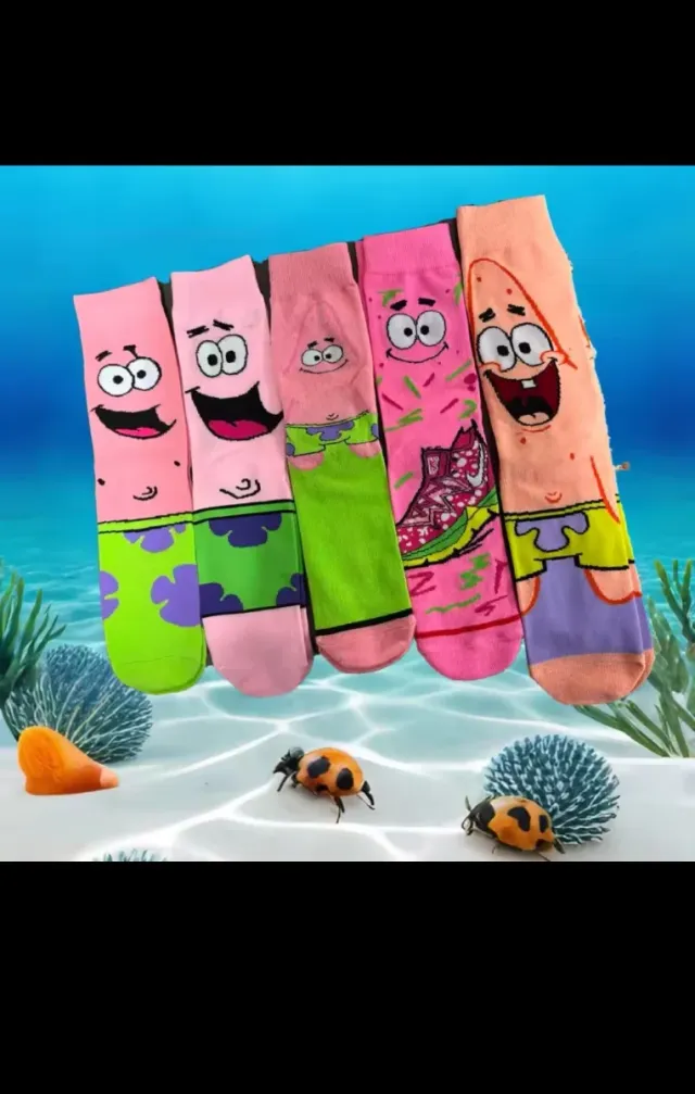 Calcetines Bob Esponja Talla Única