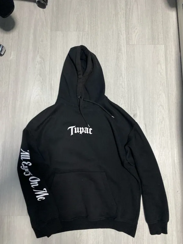 Sudadera Negra Tupac All Eyez On Me