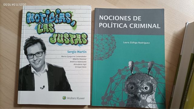 “Noticias las justas”/ “Nociones de política crim