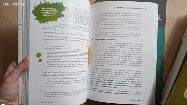 “Noticias las justas”/ “Nociones de política crim