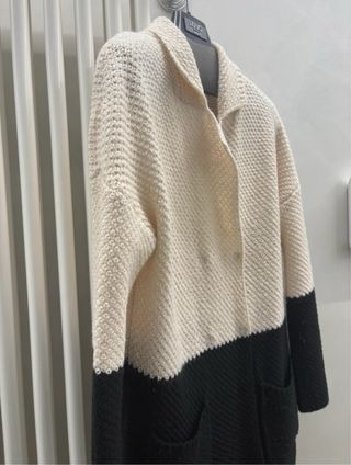 Cardigan Intimissimi Beige e Nero Taglia S