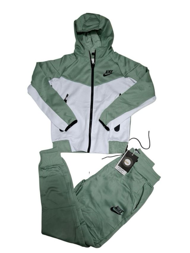 Tuta Nike Tech Fleece Grigio/Bianca Taglia XXL