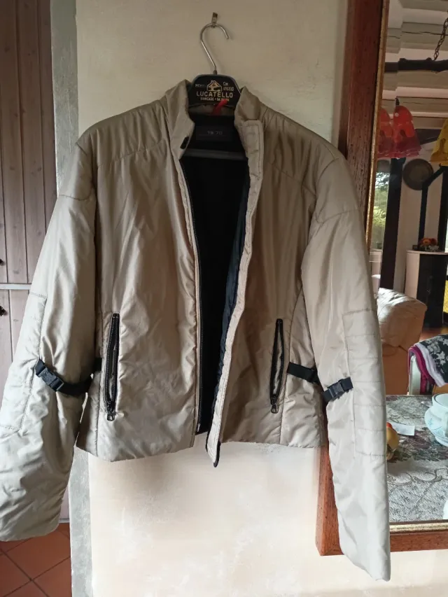 Giacca donna beige