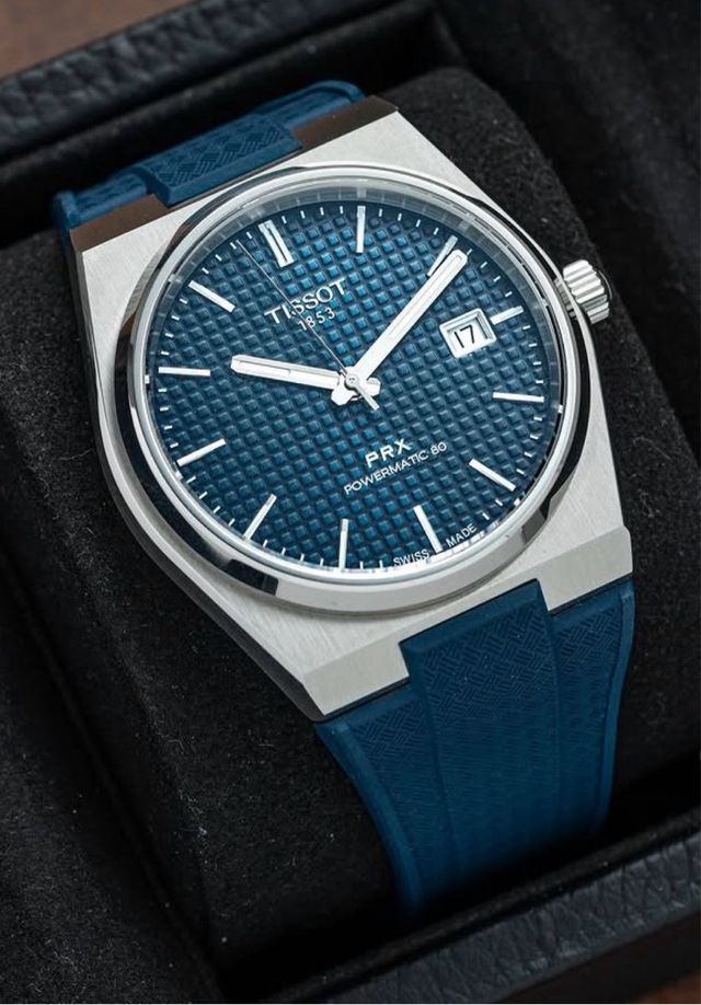 Pulsera Tissot PRX 80 Azul y Negra