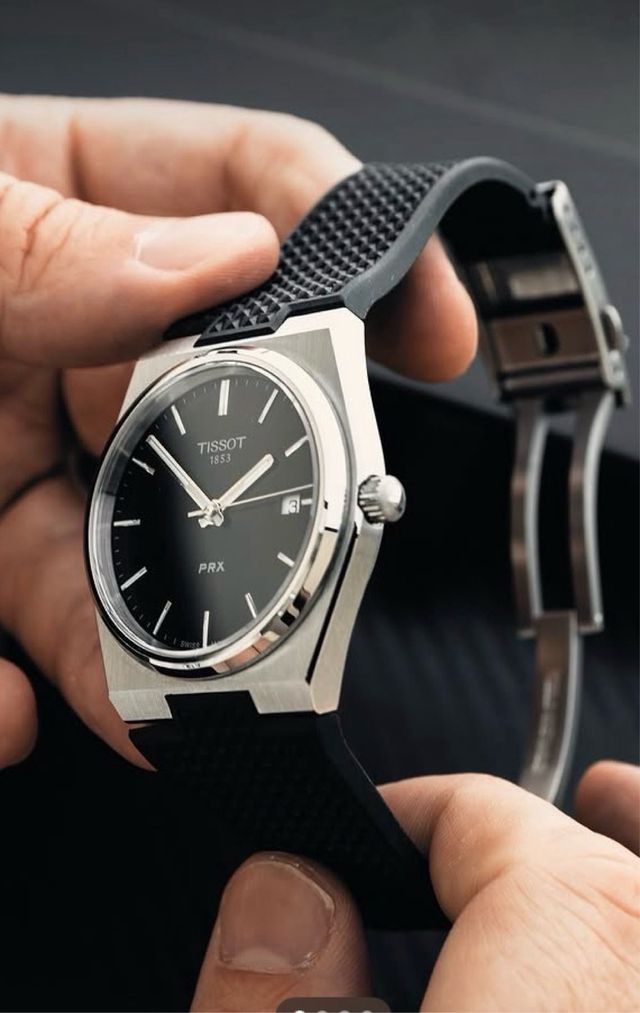 Pulsera Tissot PRX 80 Azul y Negra