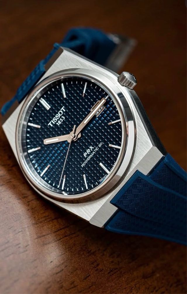 Pulsera Tissot PRX 80 Azul y Negra