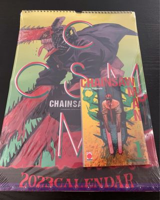 chainsaw man 1 variant + Calendario 2028