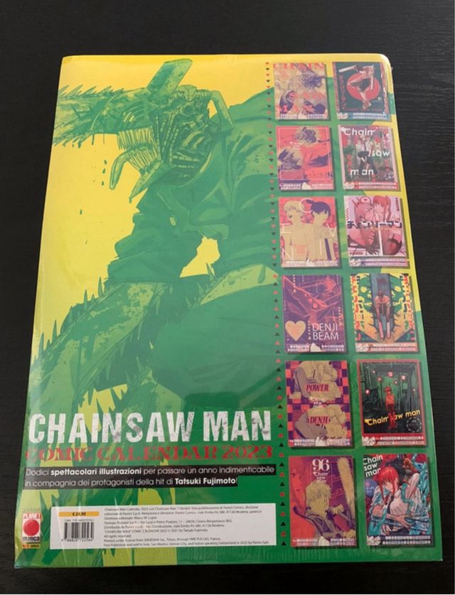 chainsaw man 1 variant + Calendario 2028