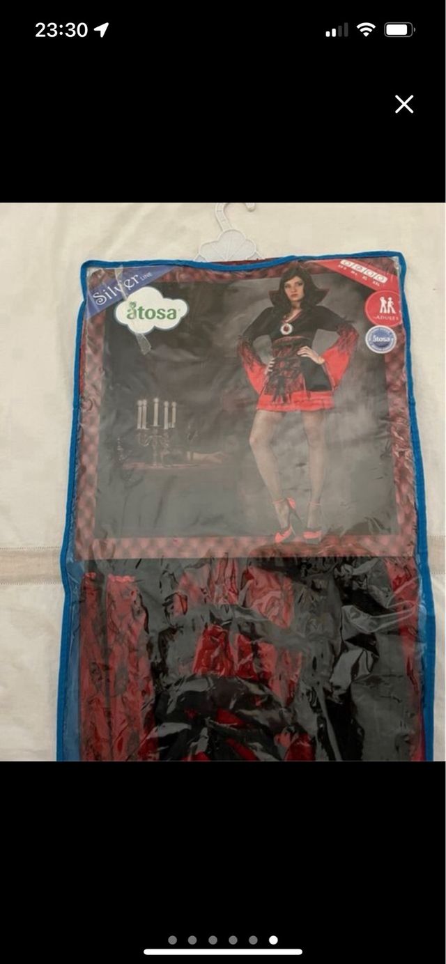 Disfraz Drácula chica talla única