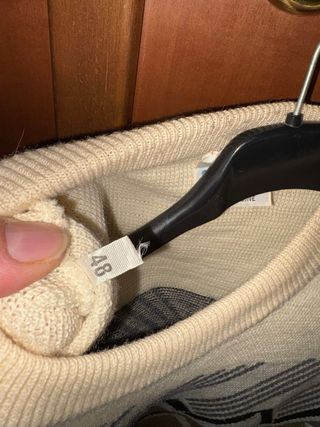 Maglione Subalpino Beige/Verde Oliva