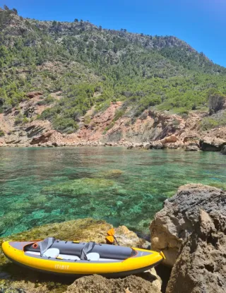 Kayak hinchable Itiwit Touring 100 + 2 palas