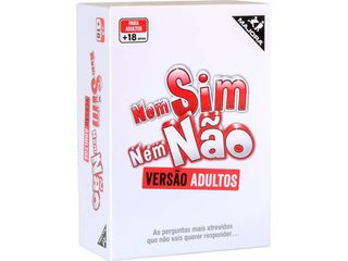 Jogo Nem Sim Nem Não - Versão Adultos