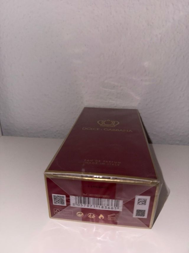 Perfume Caja Roja y Dorada dolce gabbana
