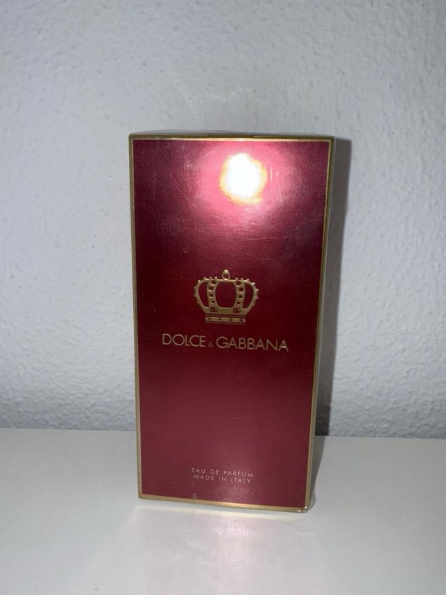 Perfume Caja Roja y Dorada dolce gabbana
