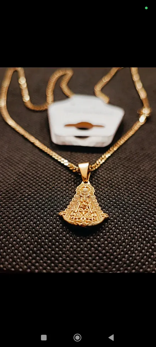 ALT 23mm ANCHO 16mm COLGANTE VIRGEN DEL ROCIO