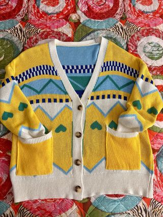 Cardigan Abracadabra Taglia Unica Multicolor