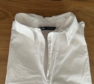 Camisa oversize Zara blanca